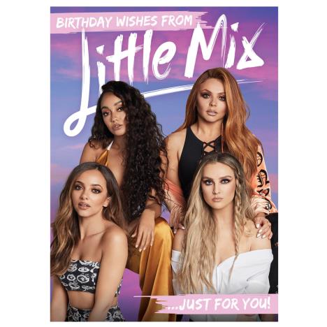 Little Mix Birthday Wishes Sound Card £4.99